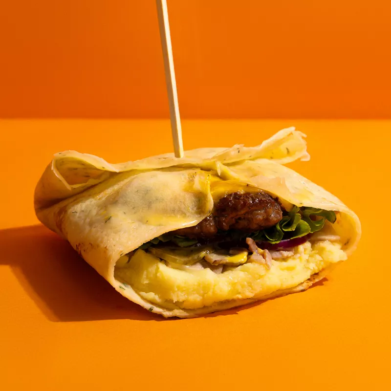 Блин-бургер