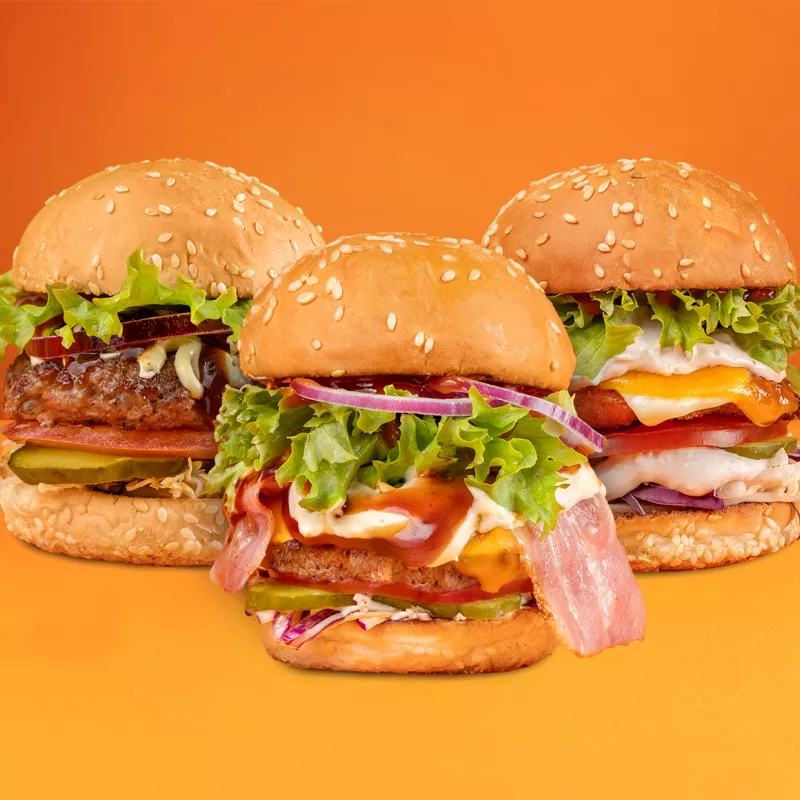 Сет мини бургеров